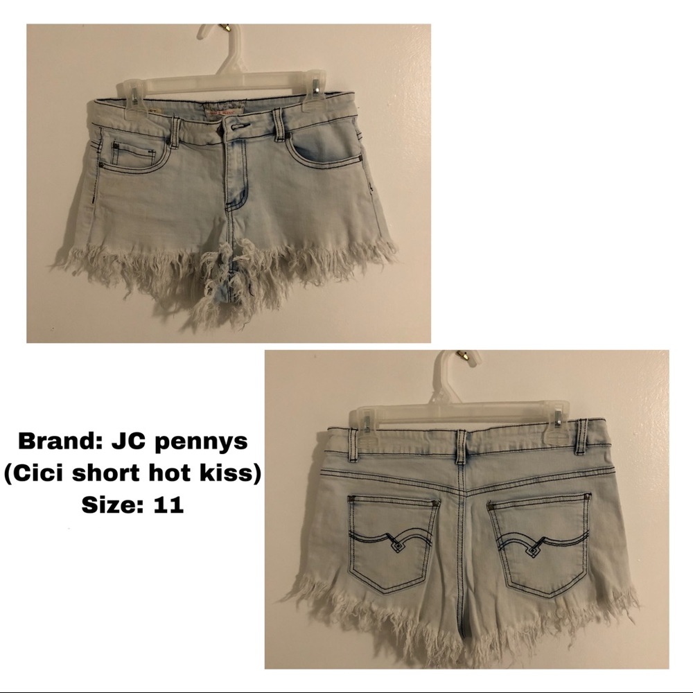 Frayed shorts
